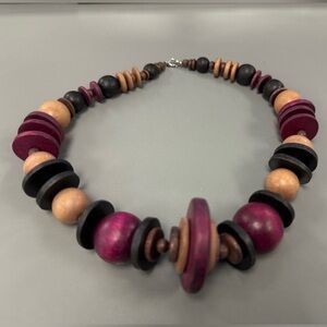 Multicolor Beaded Necklace/20in